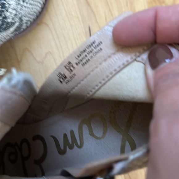 Faux snakeskin leather booties - Picture 5 of 5